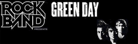 Banner Green Day Rock Band