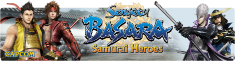Banner Sengoku Basara Samurai Heroes