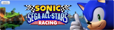 Banner Sonic and Sega All-Stars Racing
