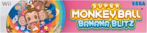 Banner Super Monkey Ball Banana Blitz