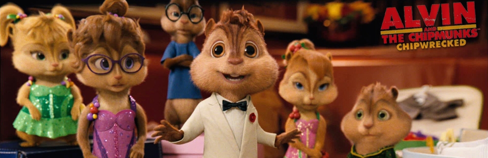 Banner Alvin and The Chipmunks Chipwrecked