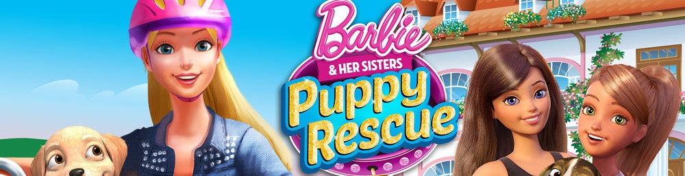 Banner Barbie and Her Sisters Puppy Rescue