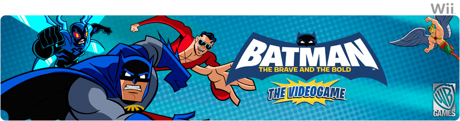 Banner Batman The Brave and the Bold - The Videogame