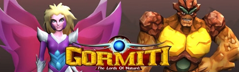 Banner Gormiti The Lords of Nature