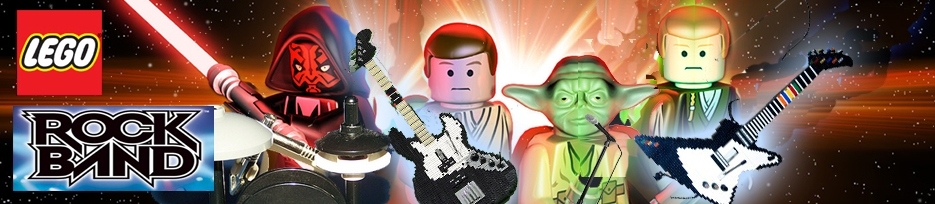 Banner LEGO Rock Band