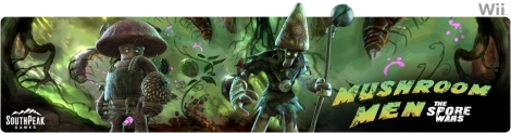 Banner Mushroom Men - The Spore Wars