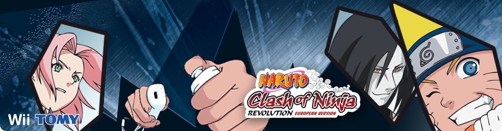 Banner Naruto Clash of Ninja Revolution - EU Version
