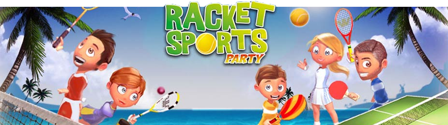 Banner Racket Sports Party