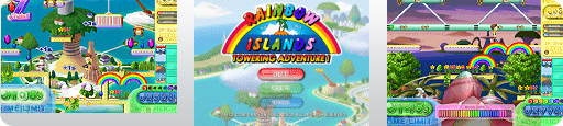 Banner Rainbow Islands Towering Adventure