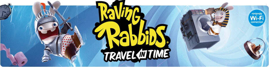 Banner Raving Rabbids Travel in Time