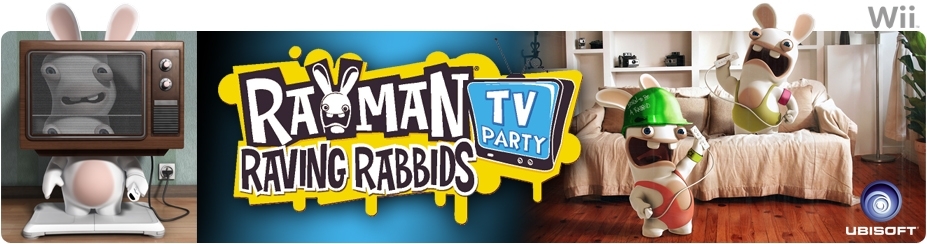 Banner Rayman Raving Rabbids TV Party