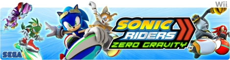 Banner Sonic Riders Zero Gravity