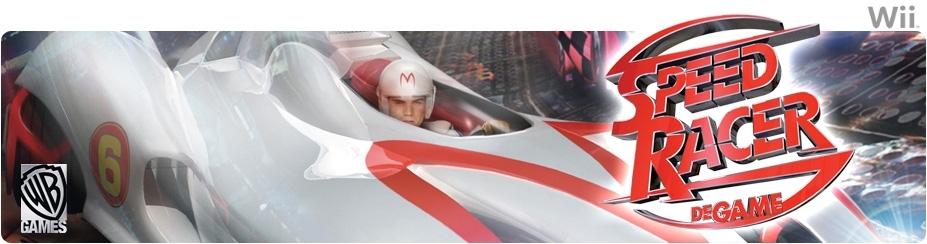 Banner Speed Racer The Videogame