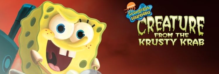 Banner SpongeBob SquarePants Creatuur van de Krokante Krab