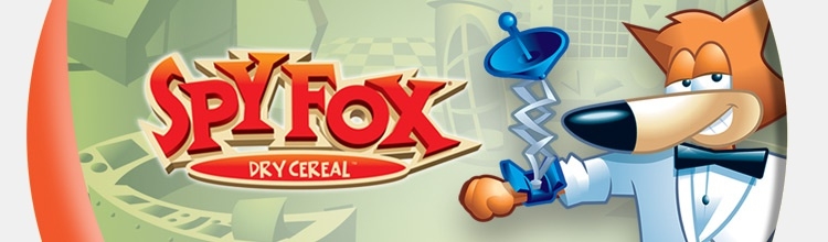 Banner Spy Fox Dry Cereal