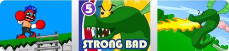 Banner Strong Bad Episode 5 - 8 Bit is Enough