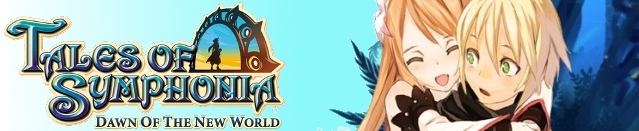 Banner Tales of Symphonia Dawn of The New World
