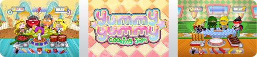 Banner Yummy Yummy Cooking Jam