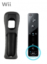 /Wii-afstandsbediening Plus Zwart voor Nintendo Wii