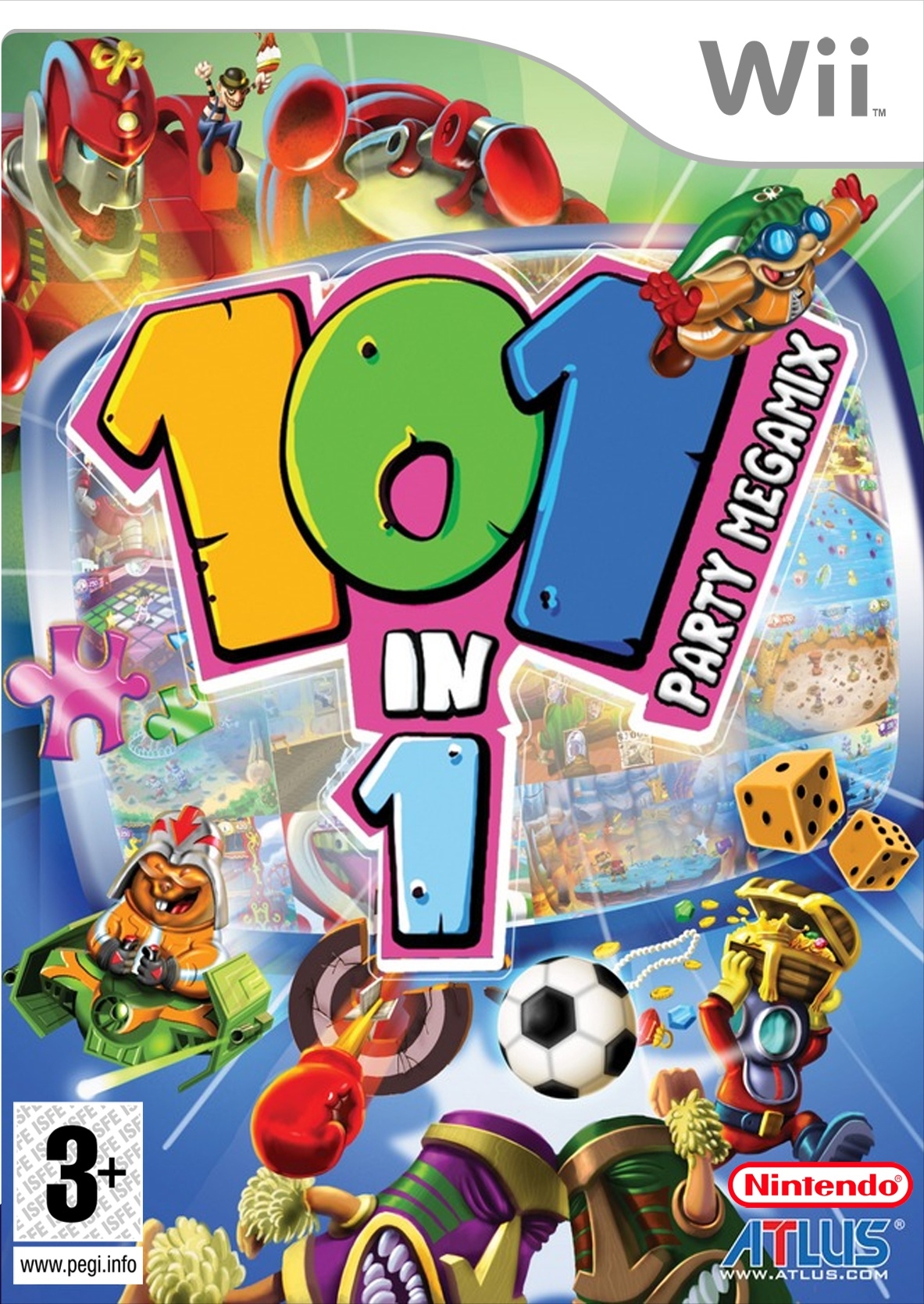 Boxshot 101-in-1 Party Megamix Wii
