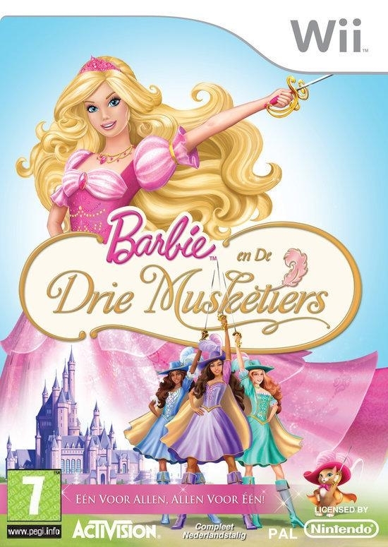 Boxshot Barbie en de Drie Musketiers