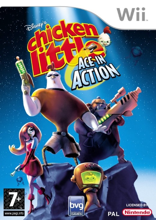 Boxshot Chicken Little: Ace in Action