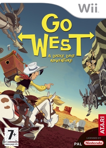 Boxshot Go West!: Een Lucky Luke Avontuur!