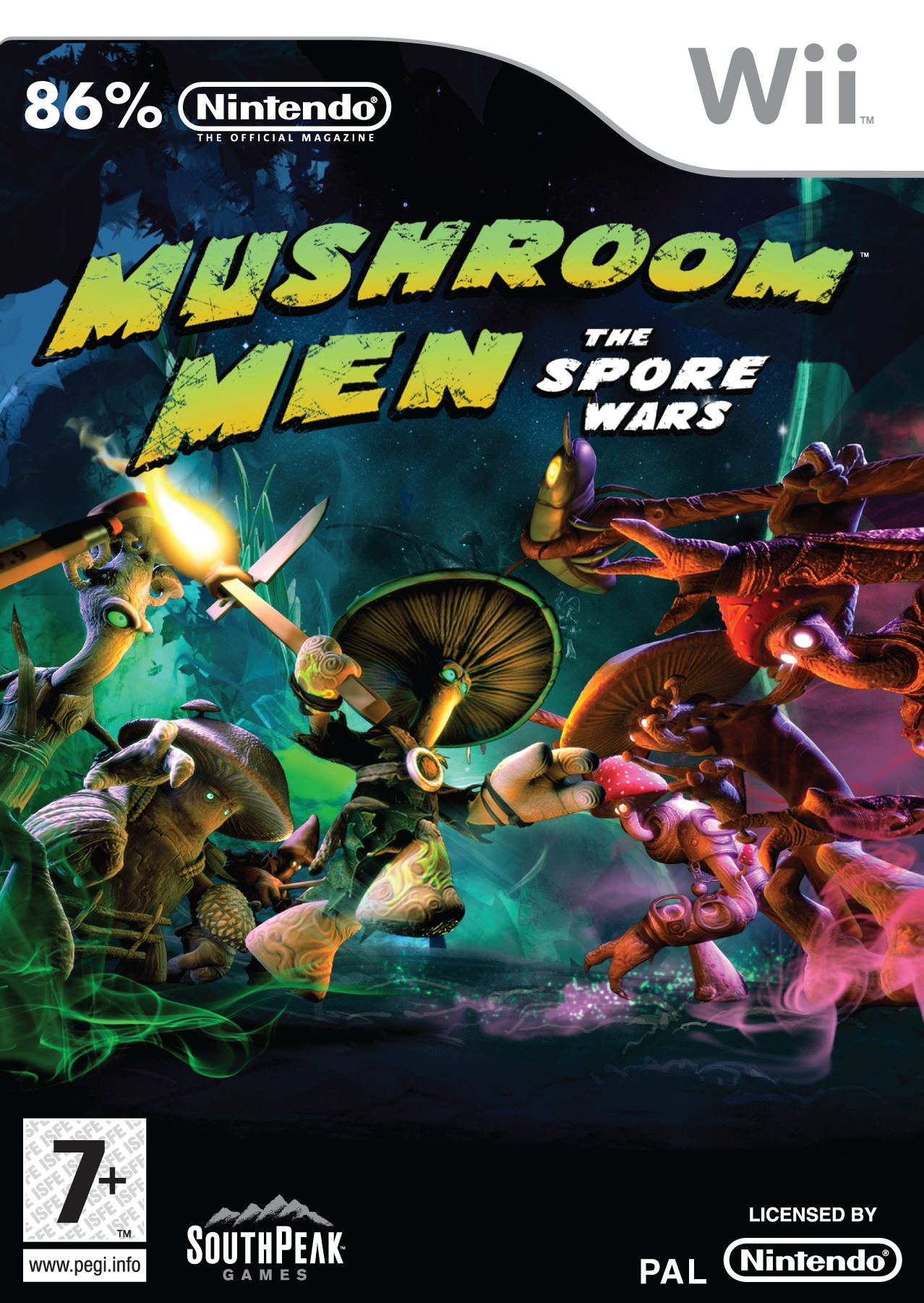 Boxshot Mushroom Men - The Spore Wars