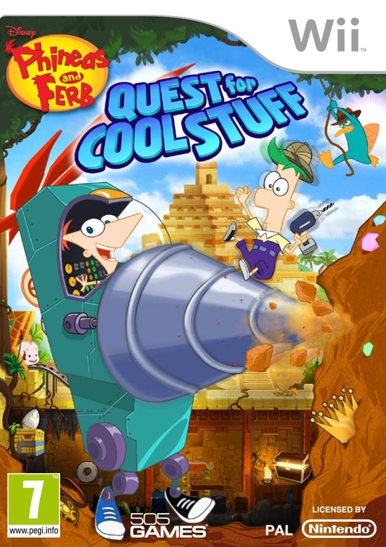 Boxshot Phineas and Ferb Quest for Cool Stuff