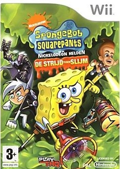 Boxshot SpongeBob SquarePants en de Nickelodeon Helden: De Strijd Tegen Slijm