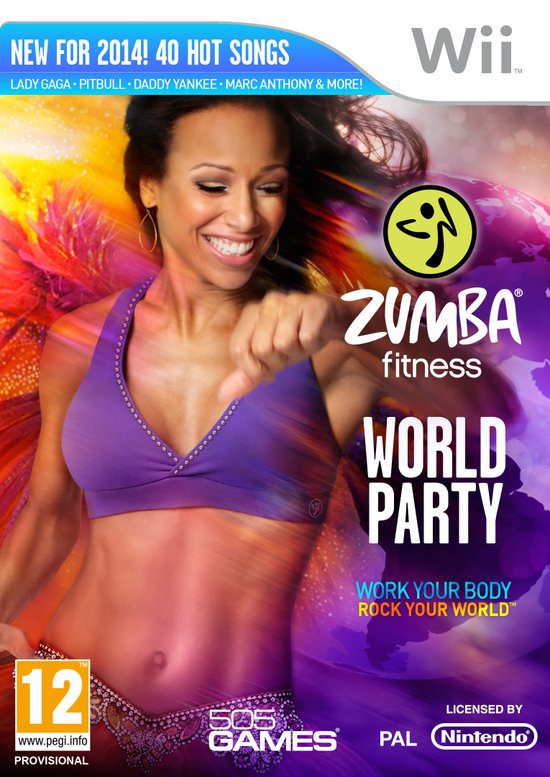 Boxshot Zumba Fitness World Party