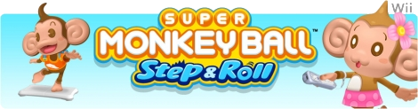 Banner Super Monkey Ball Step and Roll