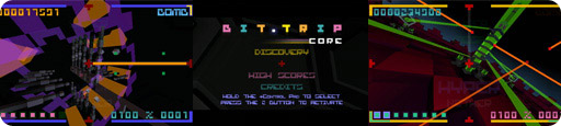 Banner Bit Trip Core