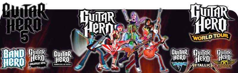 Banner Guitar Hero Guitar