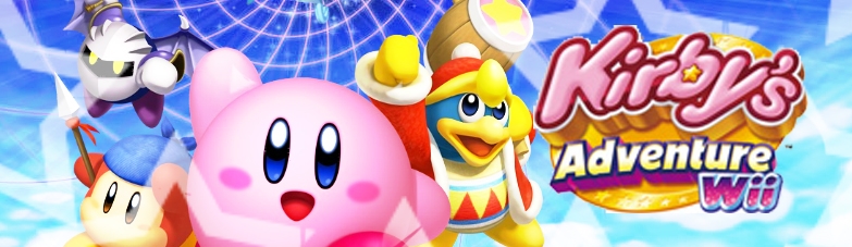 Banner Kirbys Adventure Wii