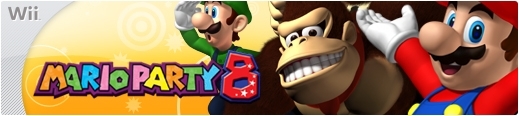 Banner Mario Party 8