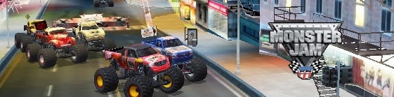 Banner Monster Jam Urban Assault