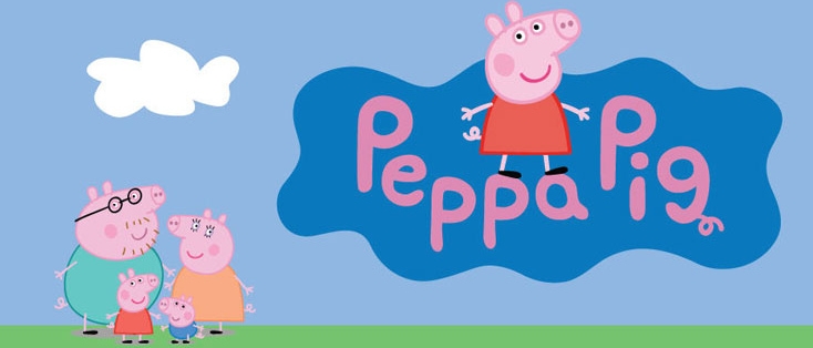 Banner Peppa Pig Fun and Games