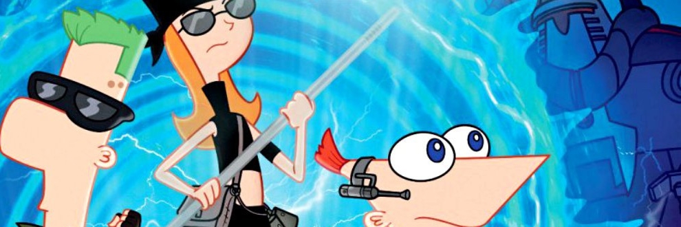 Banner Phineas and Ferb Across the 2nd Dimension