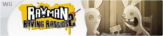 Banner Rayman Raving Rabbids 2