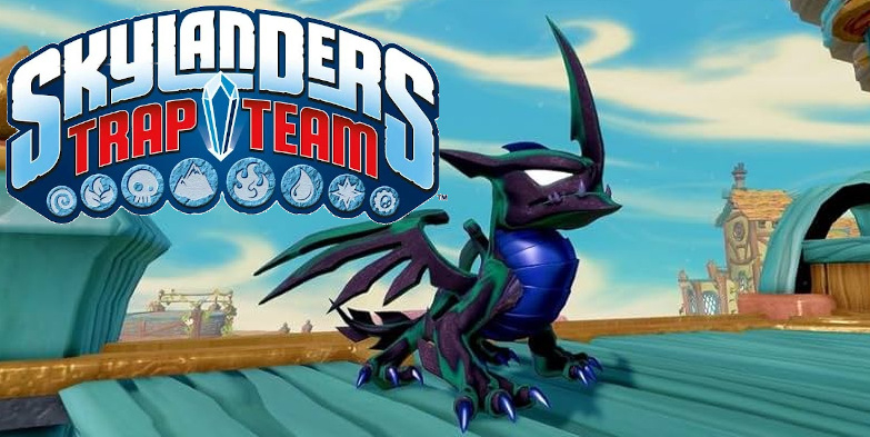 Banner Skylanders Trap Team Character - Blackout
