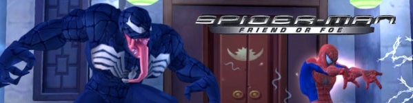 Banner Spider-Man Friend or Foe