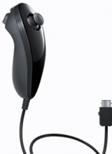 Wii Nunchuk Zwart voor Nintendo Wii