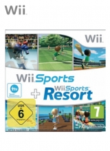 /Wii Sports & Wii Sports Resort in Karton Zonder Handleiding voor Nintendo Wii