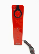 QWare Remote LX Rood met Zwart voor Nintendo Wii