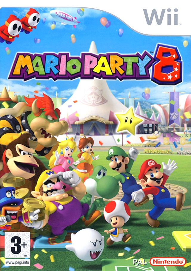 Bovenstaande prioriteit Tenslotte Mario Party 8 - Wii All in 1!