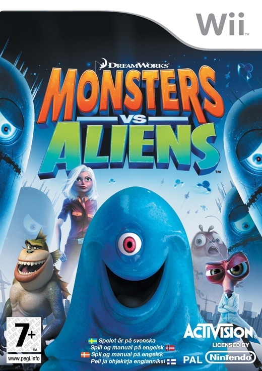 Boxshot Monsters vs. Aliens