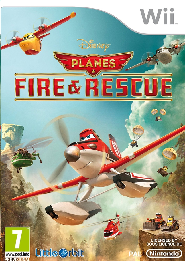 Boxshot Planes: Fire & Rescue