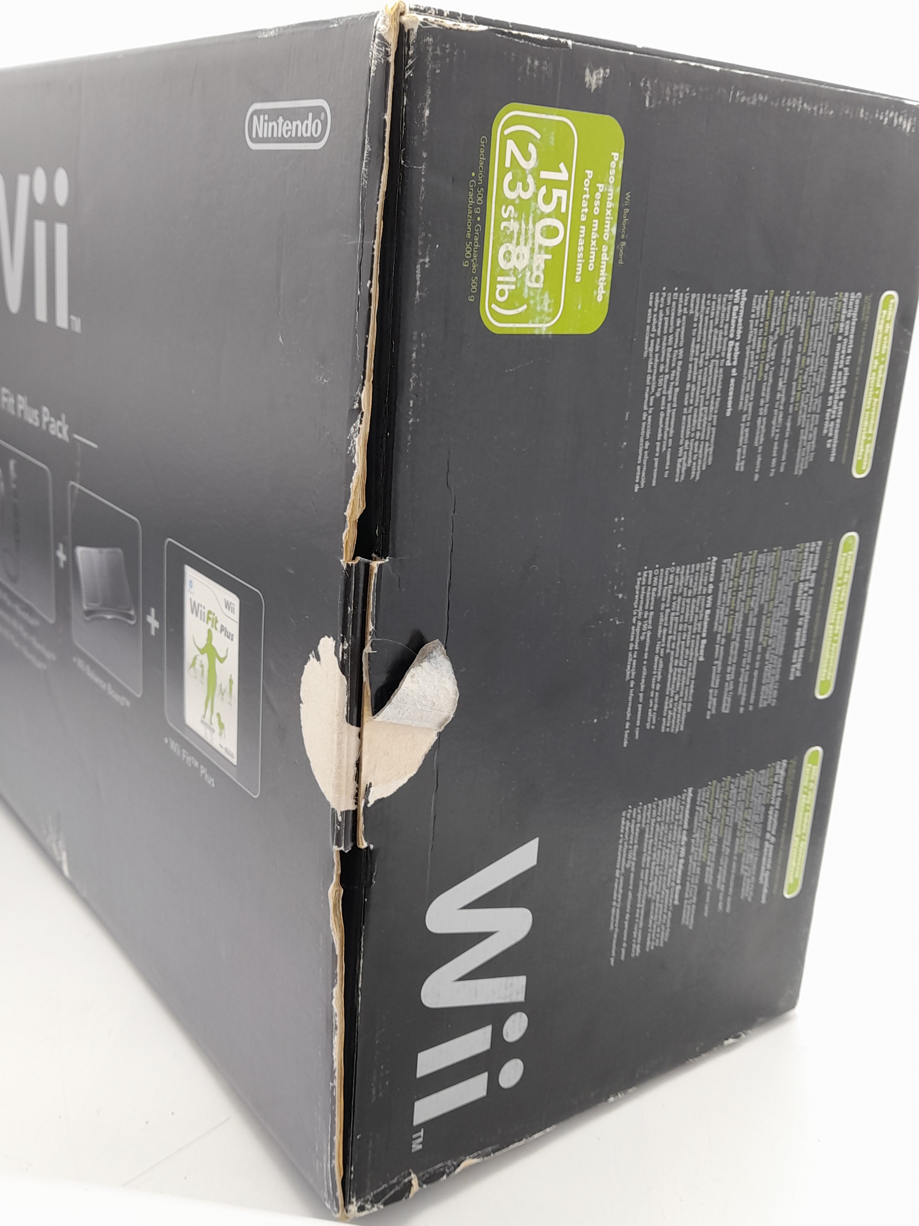 Foto van Wii Fit Plus Pack Zwart in Doos