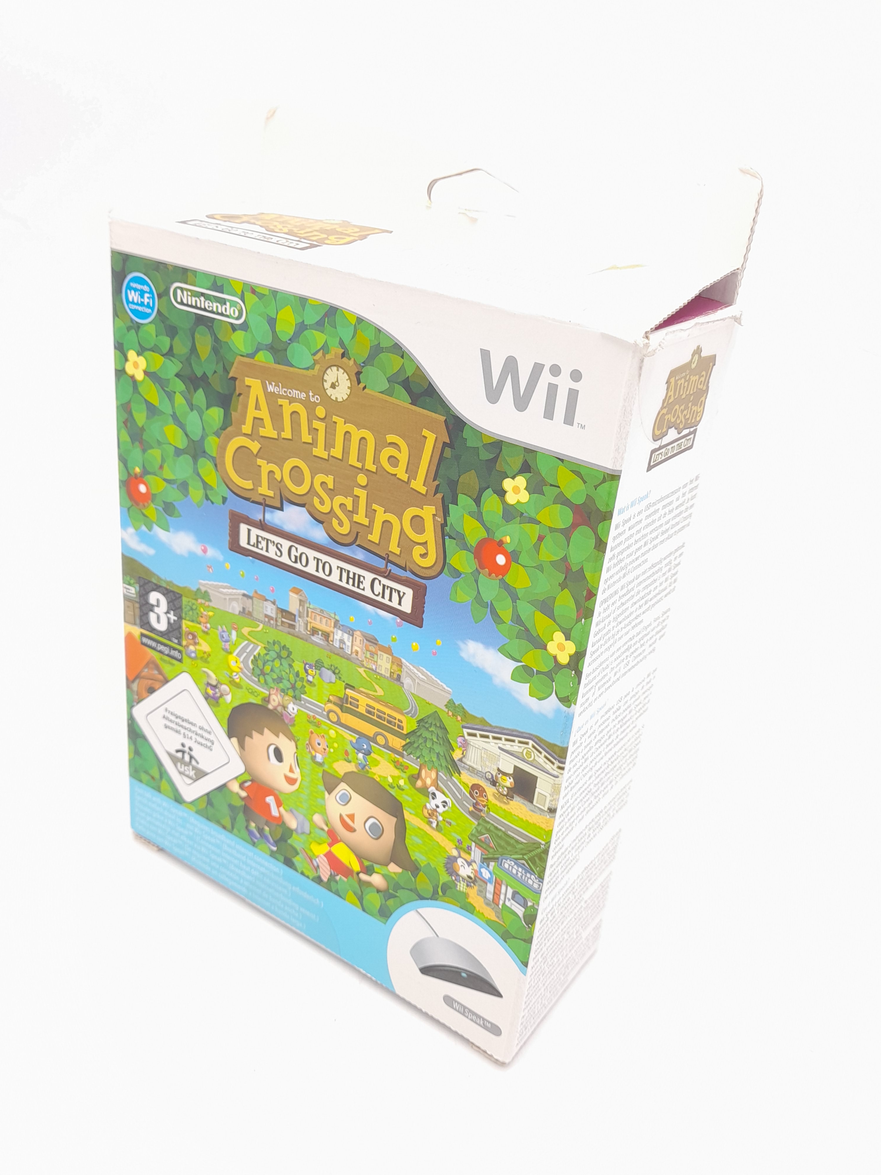 Foto van Animal Crossing: Let’s Go to the City & Wii Speak in Doos